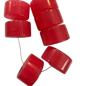 Vintage Lucite Beads Pink